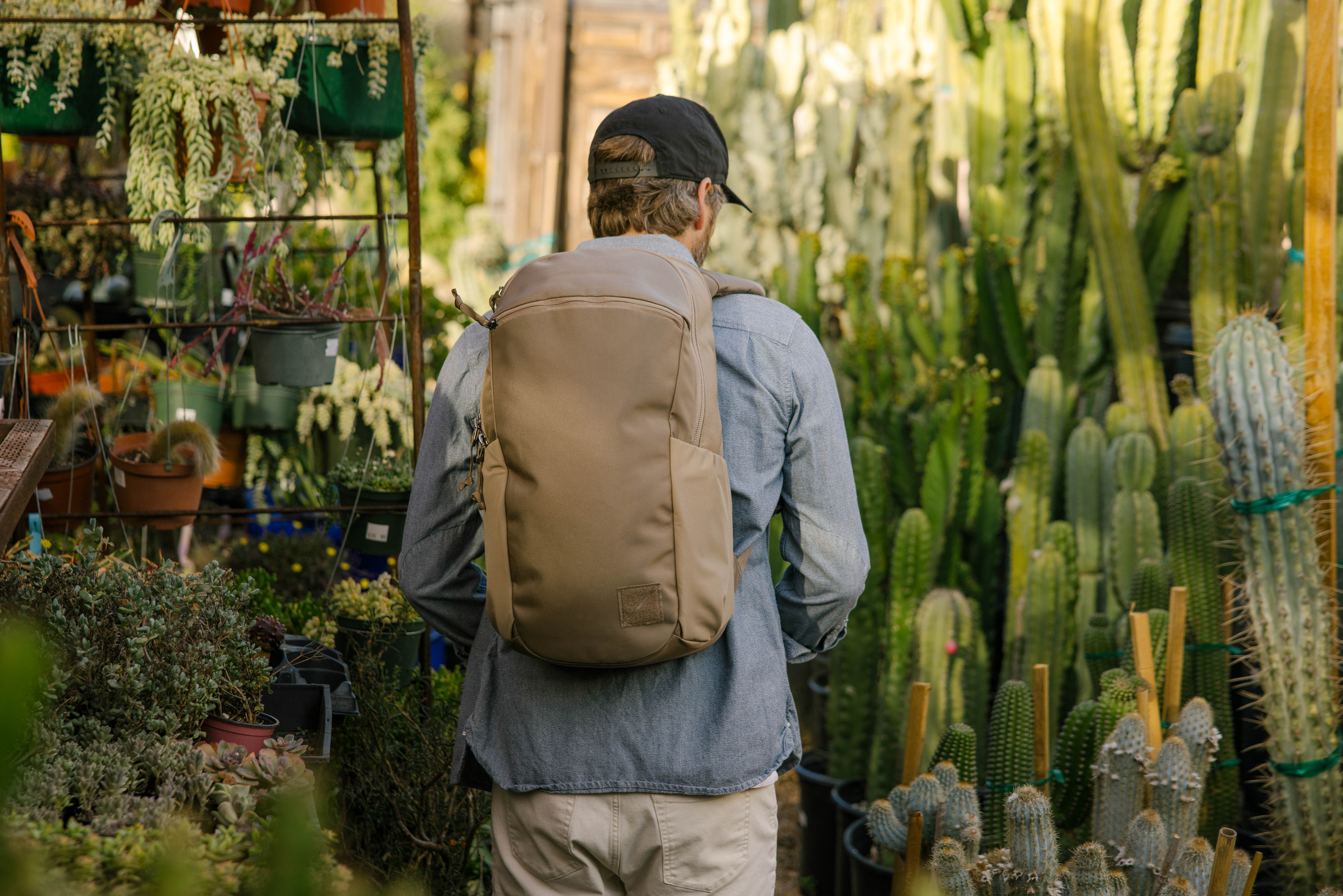EVERGOODS pack in use